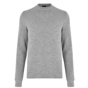 Image of Boss Nettuno Knit Jumper - Grey