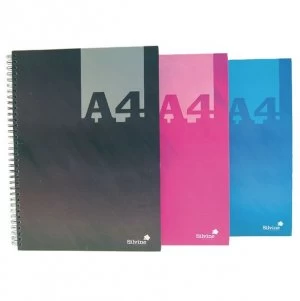 Image of Silvine A4 Wirebound Notebook PK6
