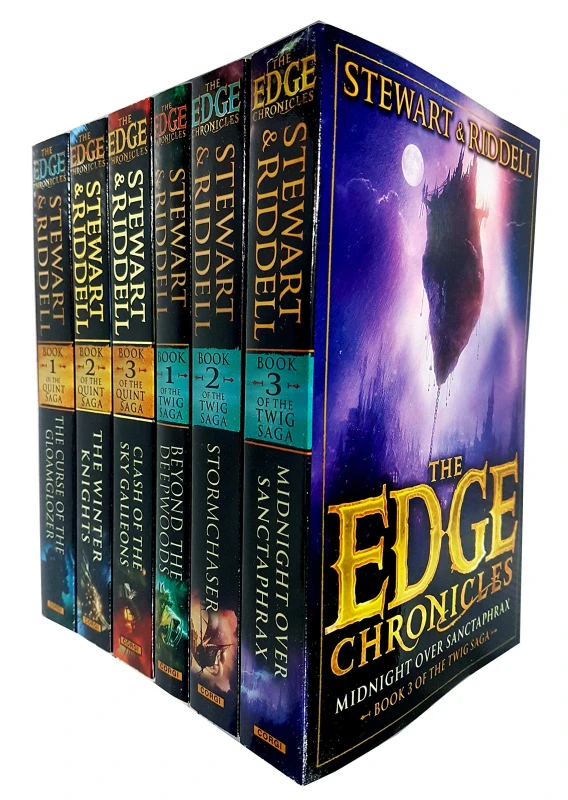 Image of The Edge Chronicles 6 Books Collection Set Chris Riddell Books