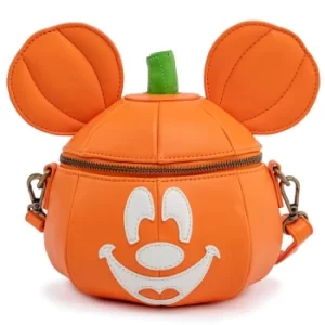 Image of Loungefly Disney Mick-O-Lantern Crossbody Bag
