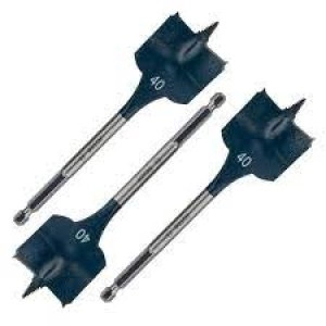 Image of 2608587588 40X152Mm Selfcut Flat Drill Bit Hexagon Shank