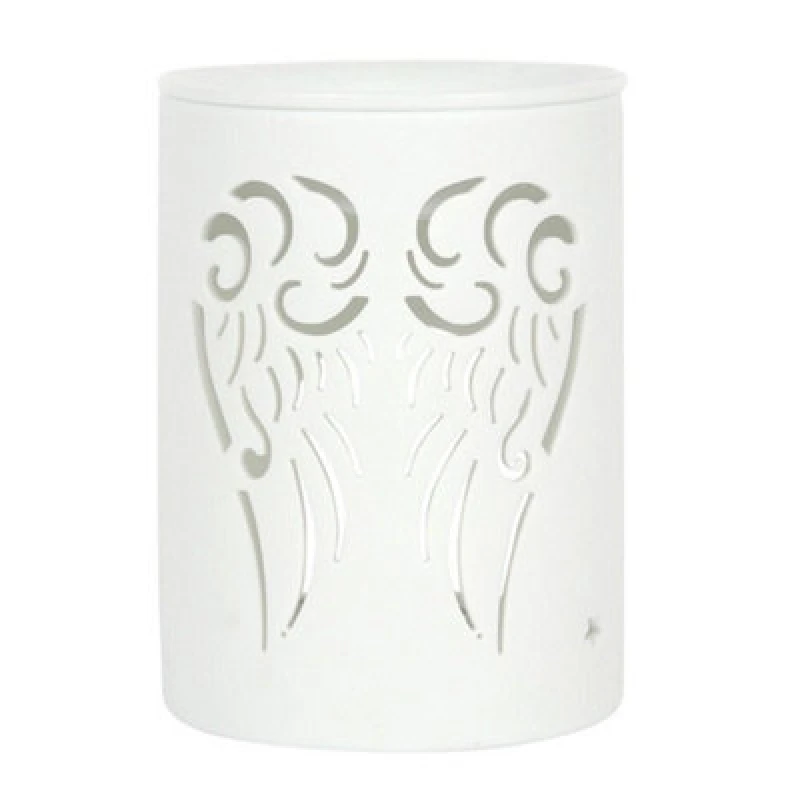 Image of Something Different Something Different Angel Wings Oil Burner in White White One Size Unisex 5059699438927