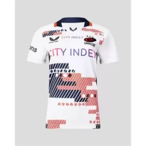Image of Castore Saracens Away Jersey Womens - White