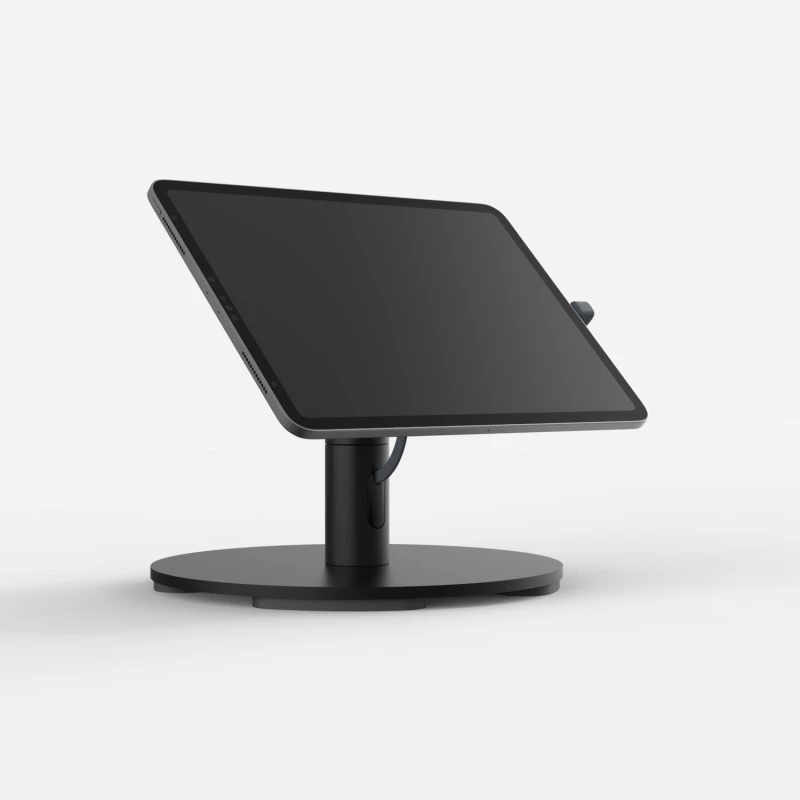 Image of Bouncepad Core Twist-Mini + Counter Base Compatible with All USB-C Black BP-COR-TTMC-B