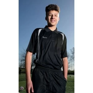 Image of Precision Ultimate Moisture Management Polo Black/Silver 46-48