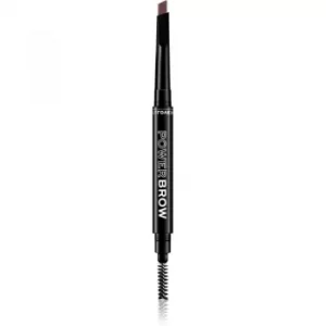 Image of Revolution Relove Power Brow Eyebrow Pencil with Brush Shade Dark Brown 0,3 g