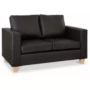 Image of Enderby Brown pu Two Seater Sofa In a Box