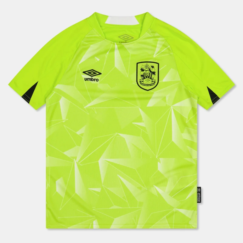 Image of Umbro Unisex Huddlesfiels Kids Domestic Replica Football 2025 2026 Blue unisex 13 (XL)