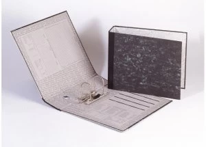 Image of Rexel Lever Arch File Slotted Foolscap Grey PK10