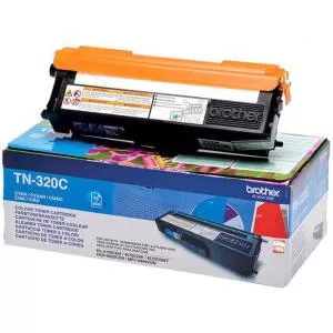 Image of Brother TN320 Cyan Laser Toner Ink Cartridge