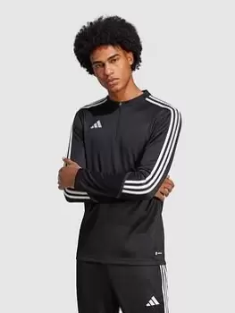 Image of adidas Mens Tiro 23 Training Top, Black/White, Size S, Men