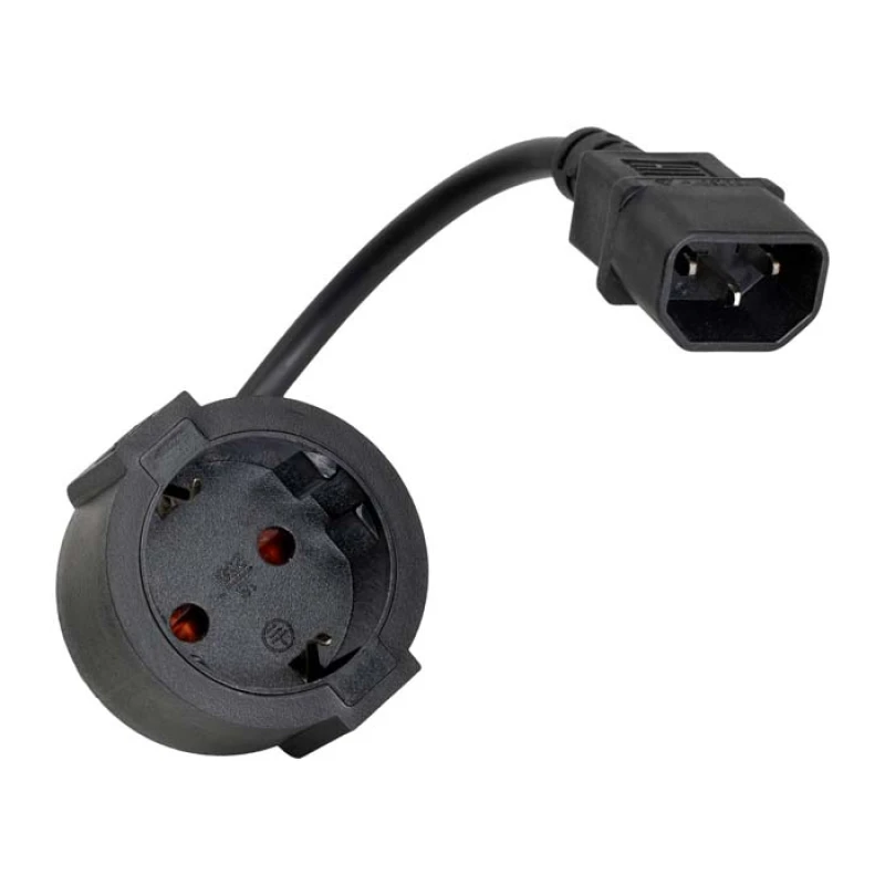 Image of Cablenet CNL 25CM SCHUKO SOCKET C14 1MM