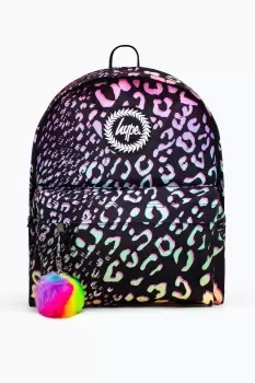 Image of Gradient Pastel Animal Print Backpack