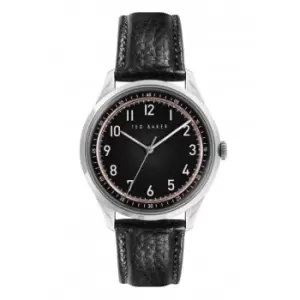 Image of Ted Baker Gents Daquir Black Steel Watch BKPDQS110