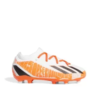 Image of adidas X Messi .3 Junior FG Football Boots - White