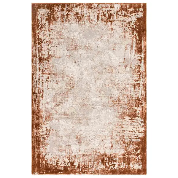 Image of Asiatic Kuza 120X170Cm Border Terracotta Rug