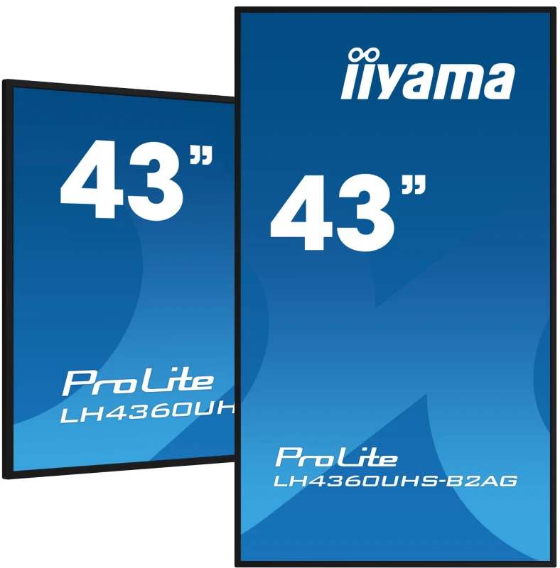 Image of iiyama LH4360UHS-B2AG Signage Display Digital A-board 108cm (42.5&quo
