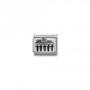 Image of Composable Classic Acciaio Argento Brenburg Gate Link 330105/29