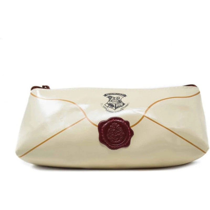 Image of Harry Potter Hogwarts Letter Pencil Case Beige unisex