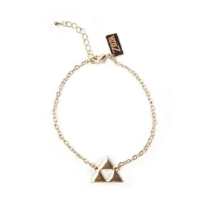 Image of Nintendo - Legend of Zelda Triforce Logo Charm Bracelet