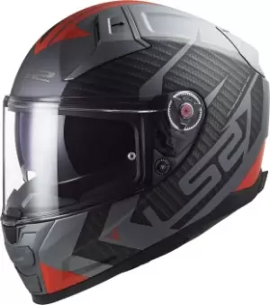 Image of LS2 Vector II Splitter Helmet, grey-silver Size M grey-silver, Size M