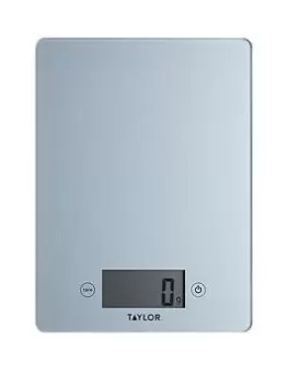 Image of Glass Digital Kitchen Scale - Pewter