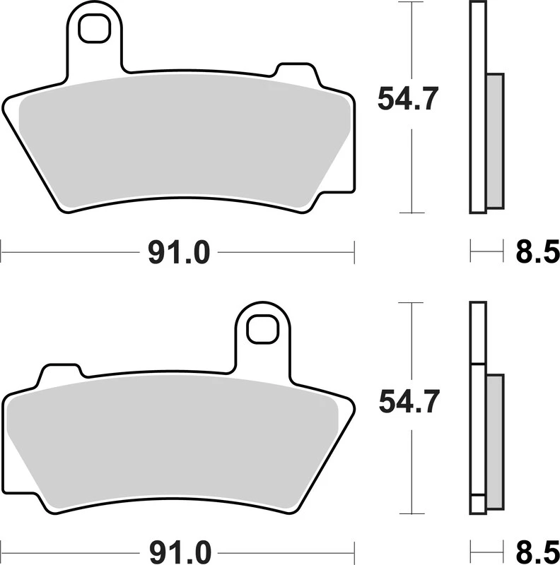 Image of Sintered Brake pads - 07BB41SP