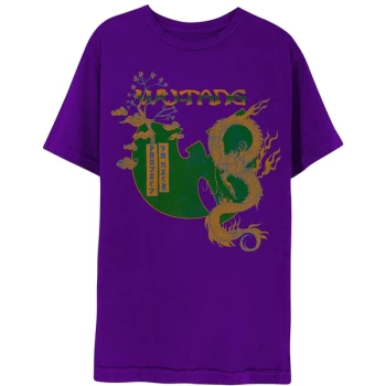 Image of Wu-Tang Clan - Dragon Bonsai Unisex Medium T-Shirt - Purple