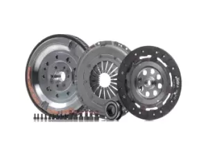 Image of VALEO Clutch FULLPACK DMF 837017 Clutch Kit VW,AUDI,SKODA,Golf IV Schragheck (1J1),POLO (9N_),Polo Schragheck (6R1, 6C1),GOLF III (1H1)