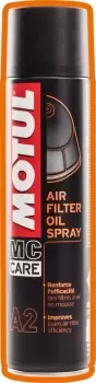 Image of MOTUL MC Care A2 Air Filter Oil Spray 400ml
