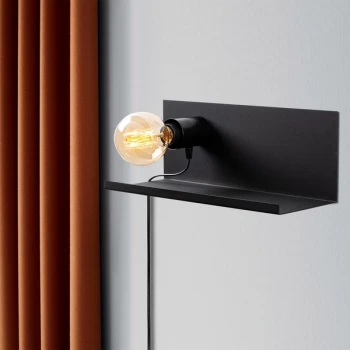 Image of Tokyo - 501-R BLACK Black Wall Lamp