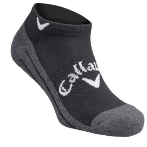 Image of Callaway 2022 SOCKS Mens OPTI-DRI LOW 2 Black/CHARS/M