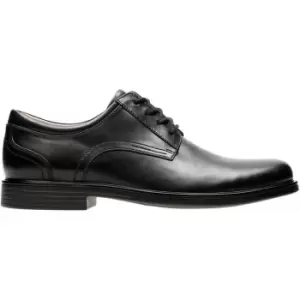 Image of Clarks Aldric Lace Smart Shoes - Black