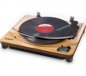 Image of Ion Air LP Wireless Turntable Wood