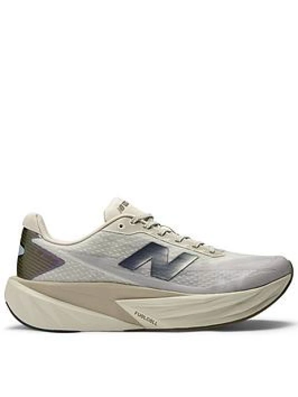 Image of New Balance FuelCell Rebel v5 Mens Running Shoes - Beige Male 7