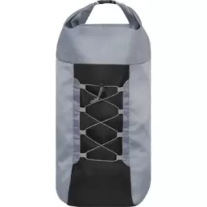 Image of Bullet Blaze Foldable Backpack (One Size) (Grey/Solid Black)