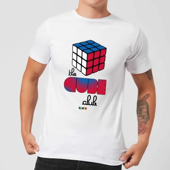Image of The Cube Club Mens T-Shirt - White - S