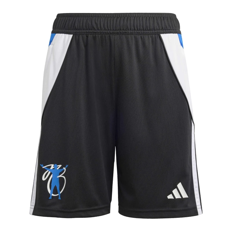 Image of adidas Jude Bellingham Shorts Juniors Black/Blue unisex 11-12 Years