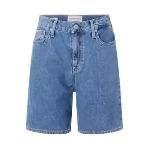Image of Calvin Klein Jeans Bermuda Mom Short - Blue