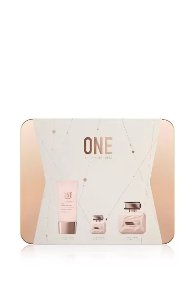 Image of Jennifer Lopez One Gift Set 50ml Eau de Parfum + 75ml Body Lotion + 10ml EDP