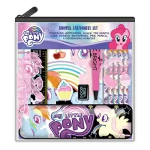 Image of My Little Pony 12 Piece Stationery Set Bumper Wallet Good Vibes