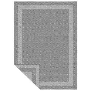 Image of Duo Weave Indoor/Outdoor Rug - Silver - 160x230cm