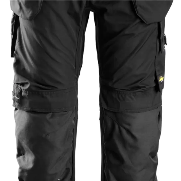 Image of Snickers AllroundWork Work Trousers Holster Pockets - Black - 192