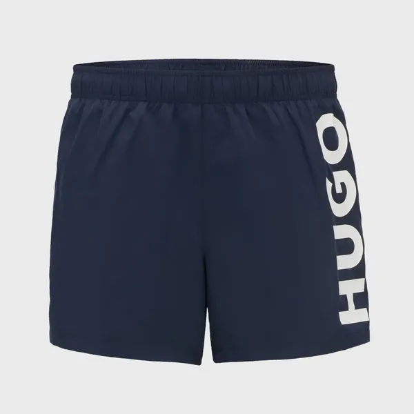 Image of HUGO Swimwear Abas Shell Swimming Shorts - M Blue Swimwear and Beachwear male 50513979-405 M