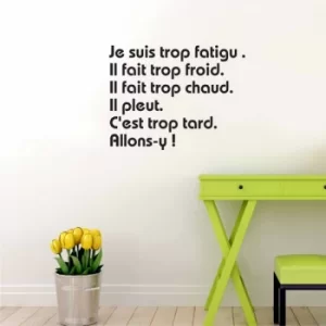 Image of YS2-57 Black Decorative Wall Sticker