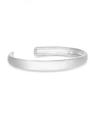 Image of Simply Silver Sterling Silver 925 Polished Narrow Bangle