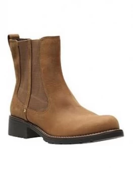 Image of Clarks Orinoco Club Chelsea Ankle Boot - Brown