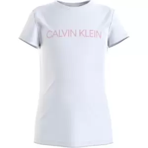 Image of Calvin Klein Junior Institute Logo T-Shirt - White