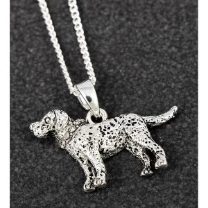 Image of Labrador Silver Plated Necklace