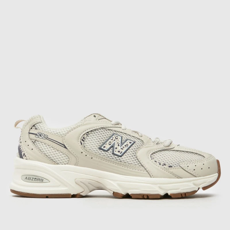 Image of New Balance Cream Trainer Cream Female 4 224669UK